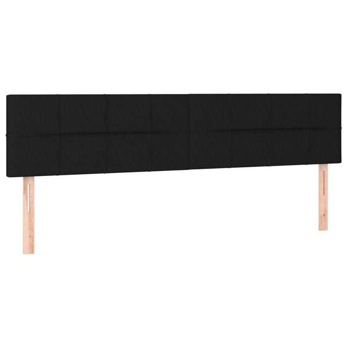 Pat box spring cu saltea, negru, 120x190 cm, catifea - WALTI WALTI