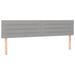 Pat box spring cu saltea, gri deschis, 120x190 cm, textil - WALTI WALTI