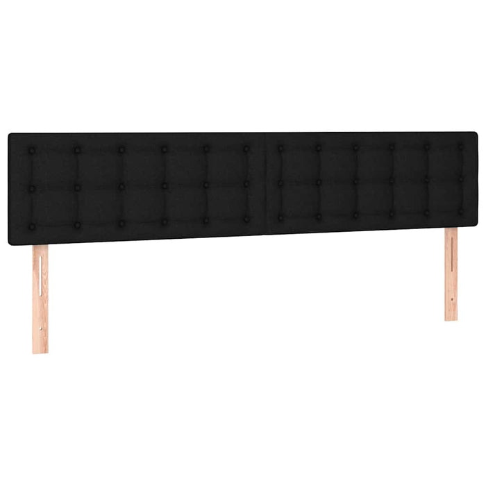 Pat box spring cu saltea, negru, 120x190 cm, catifea - WALTI WALTI