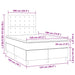 Pat box spring cu saltea, negru, 120x190 cm, catifea - WALTI WALTI