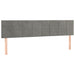 Pat box spring cu saltea, gri deschis, 120x190 cm, catifea - WALTI WALTI