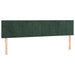 Pat box spring cu saltea, verde închis, 120x190 cm, catifea - WALTI WALTI
