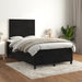 Pat box spring cu saltea, negru, 120x190 cm, catifea - WALTI WALTI