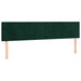 Pat box spring cu saltea, verde închis, 120x190 cm, catifea - WALTI WALTI