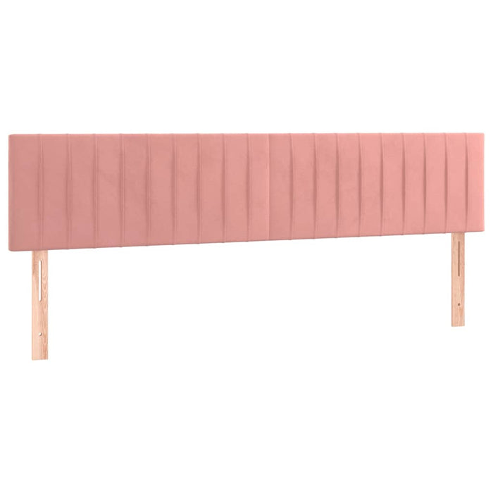 Pat box spring cu saltea, negru, 120x190 cm, catifea - WALTI WALTI