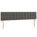 Pat box spring cu saltea, gri închis, 120x190 cm, catifea - WALTI WALTI