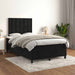 Pat box spring cu saltea, negru, 120x190 cm, catifea - WALTI WALTI