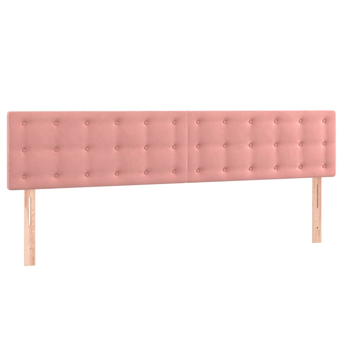 Pat box spring cu saltea, negru, 120x190 cm, catifea - WALTI WALTI