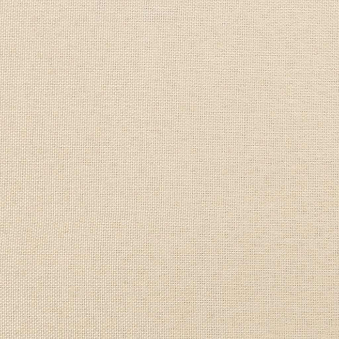 Pat cu arcuri, saltea și LED, crem, 120x190 cm, textil WALTI