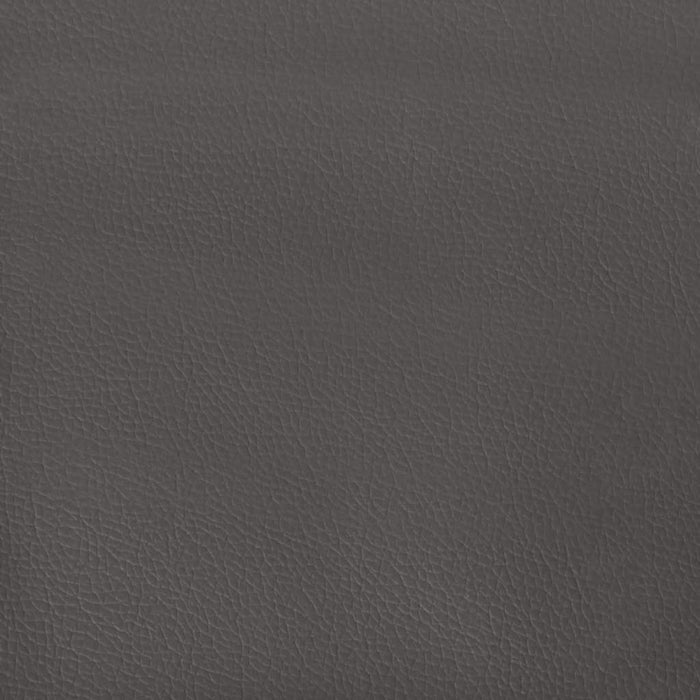 Pat cu arcuri, cu saltea și LED, gri, 120x190 cm, piele eco - WALTI WALTI