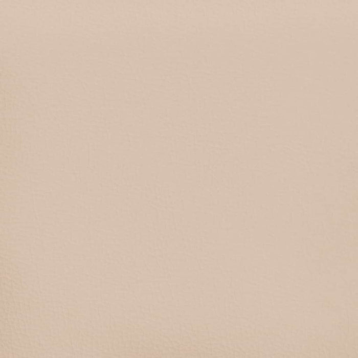 Pat cu arcuri, cu saltea și LED cappuccino 120x190 cm piele eco - WALTI WALTI