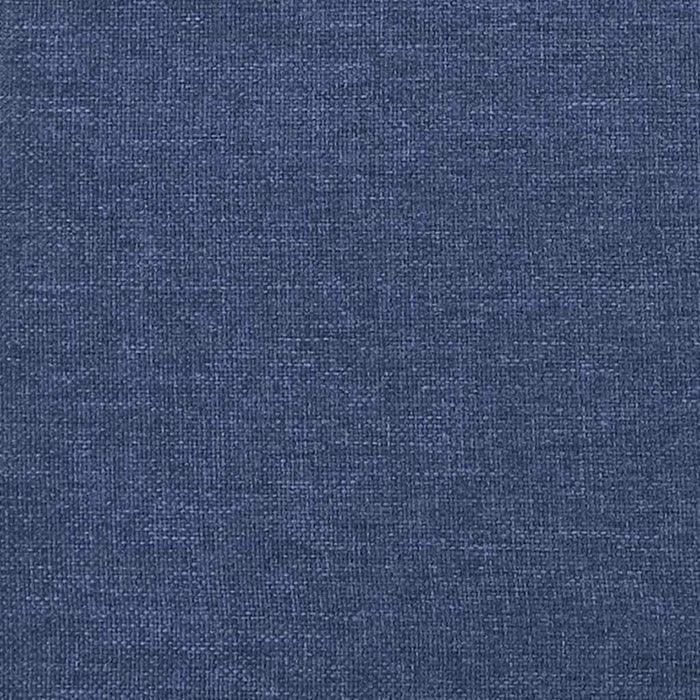 Pat cu arcuri, saltea și LED, albastru, 120x190 cm, textil - WALTI WALTI