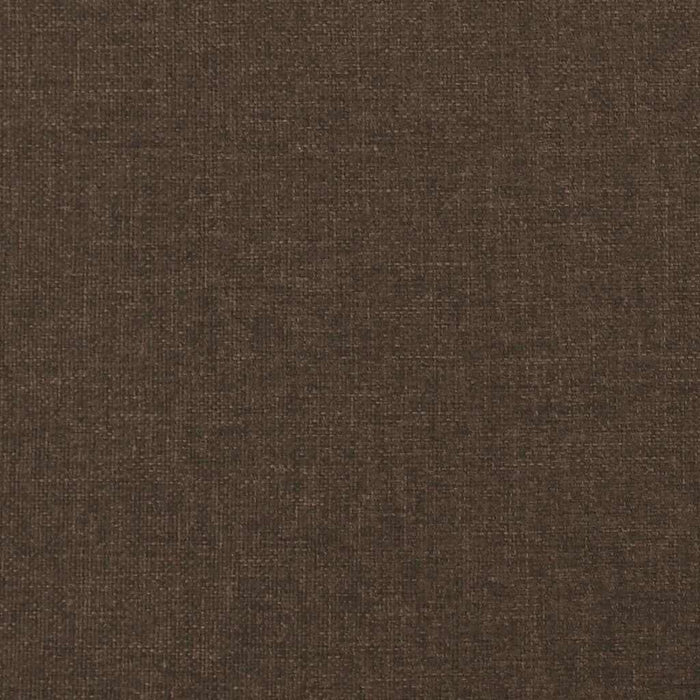 Pat cu arcuri, saltea și LED, maro închis, 120x190 cm, textil - WALTI WALTI