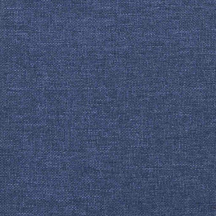Pat cu arcuri, saltea și LED, albastru, 120x190 cm, textil - WALTI WALTI