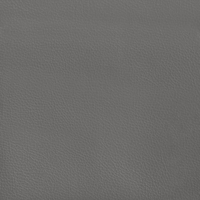Pat cu arcuri, cu saltea și LED, gri, 120x190 cm, piele eco - WALTI WALTI