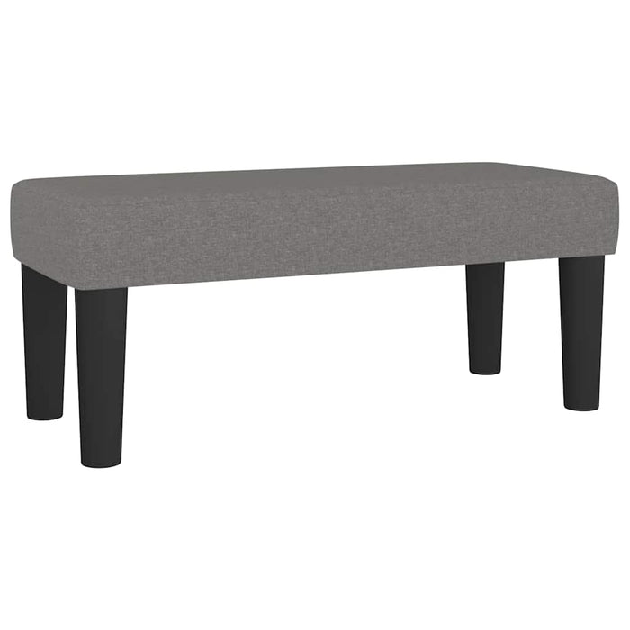 Pat box spring cu saltea, gri închis, 120x190 cm, textil - WALTI WALTI
