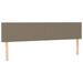 Pat box spring cu saltea, taupe, 120x190 cm material textil - WALTI WALTI
