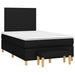 Pat box spring cu saltea, negru, 120x190 cm, catifea - WALTI WALTI