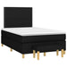 Pat box spring cu saltea, negru, 120x190 cm, catifea - WALTI WALTI