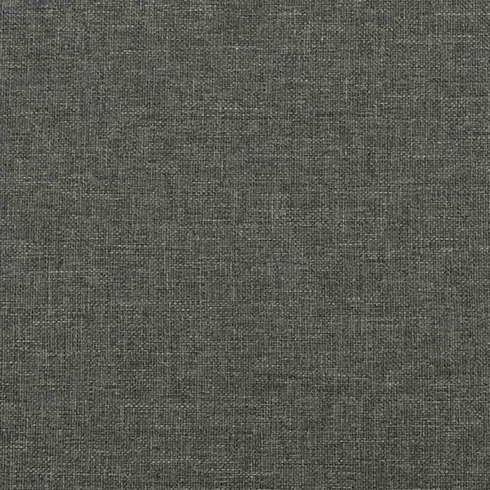 Pat box spring cu saltea, gri închis, 120x190 cm, textil WALTI