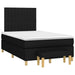 Pat box spring cu saltea, negru, 120x190 cm, catifea - WALTI WALTI