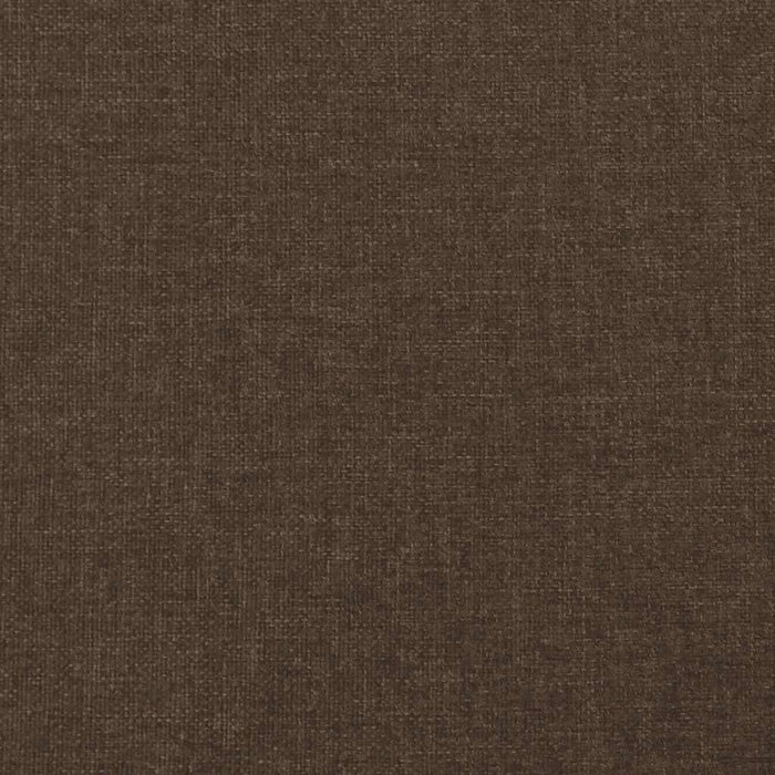 Pat box spring cu saltea, maro închis, 120x190 cm, textil WALTI