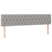 Pat box spring cu saltea, gri deschis, 120x190 cm, textil - WALTI WALTI