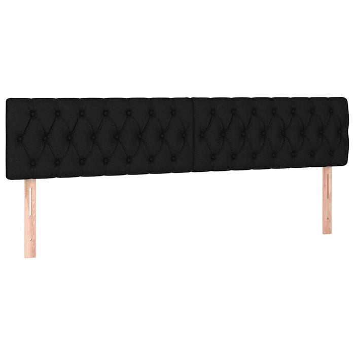 Pat box spring cu saltea, negru, 120x190 cm, catifea - WALTI WALTI