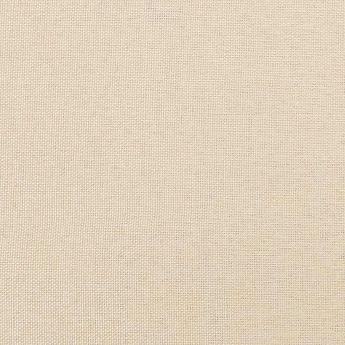 Pat continental cu saltea, crem, 120x190 cm, textil WALTI