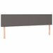 Pat box spring cu saltea, gri, 120x190 cm, piele ecologică - WALTI WALTI