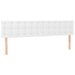 Pat box spring cu saltea, alb, 120x190 cm, piele ecologică - WALTI WALTI