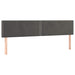 Pat box spring cu saltea, gri închis, 120x190 cm, catifea - WALTI WALTI