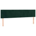 Pat box spring cu saltea, verde închis, 120x190 cm, catifea - WALTI WALTI