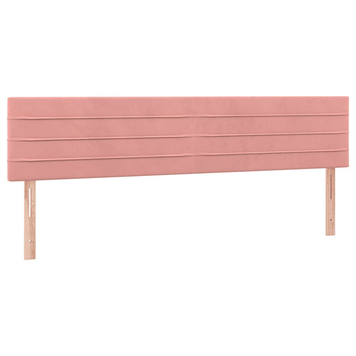 Pat box spring cu saltea, negru, 120x190 cm, catifea - WALTI WALTI