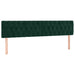 Pat box spring cu saltea, verde închis, 120x190 cm, catifea - WALTI WALTI