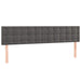 Pat box spring cu saltea, gri închis, 120x190 cm, catifea - WALTI WALTI