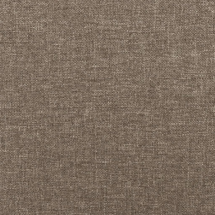 Cadru de pat fără saltea Taupe 120x190 cm țesătură - WALTI WALTI