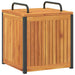 Cutie de perne de exterior 45x45x45/53cm lemn masiv acacia/oțel - WALTI WALTI