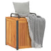 Cutie de perne de exterior 45x45x45/53cm lemn masiv acacia/oțel - WALTI WALTI