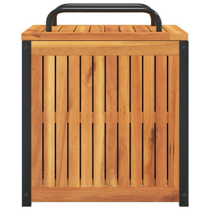 Cutie de perne de exterior 45x45x45/53cm lemn masiv acacia/oțel - WALTI WALTI