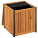 Cutie de perne de exterior 45x45x45/53cm lemn masiv acacia/oțel - WALTI WALTI