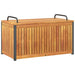Cutie de perne de exterior 85x45x45/53cm lemn masiv acacia/oțel - WALTI WALTI