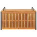 Cutie de perne de exterior 85x45x45/53cm lemn masiv acacia/oțel - WALTI WALTI
