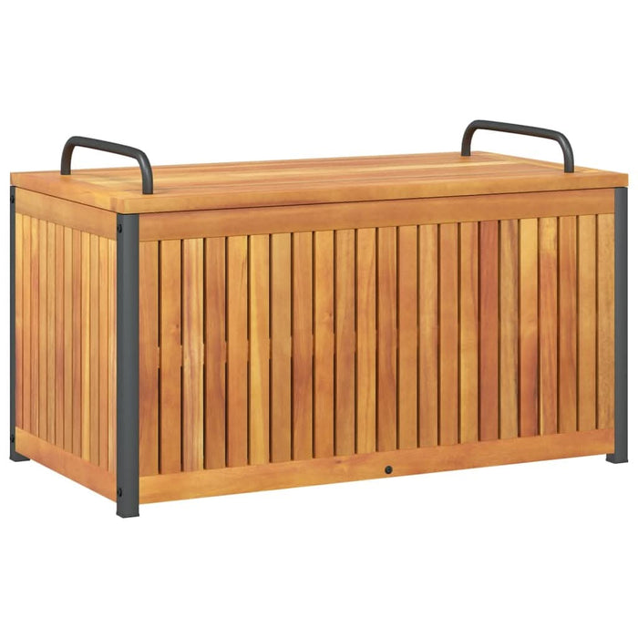 Cutie de perne de exterior 85x45x45/53cm lemn masiv acacia/oțel - WALTI WALTI