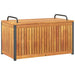 Cutie de perne de exterior 85x45x45/53cm lemn masiv acacia/oțel - WALTI WALTI