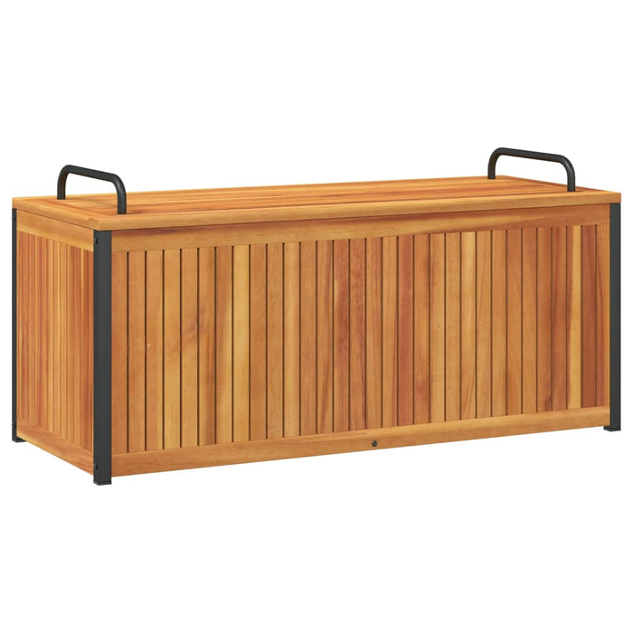 Cutie perne de exterior 110x45x42/53cm lemn masiv acacia/oțel - WALTI WALTI