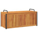 Cutie perne de exterior 110x45x42/53cm lemn masiv acacia/oțel - WALTI WALTI