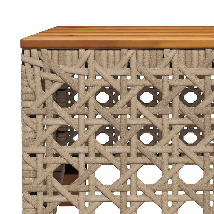 Set canapele de grădină, 9 piese, cu perne, bej, poliratan - WALTI WALTI