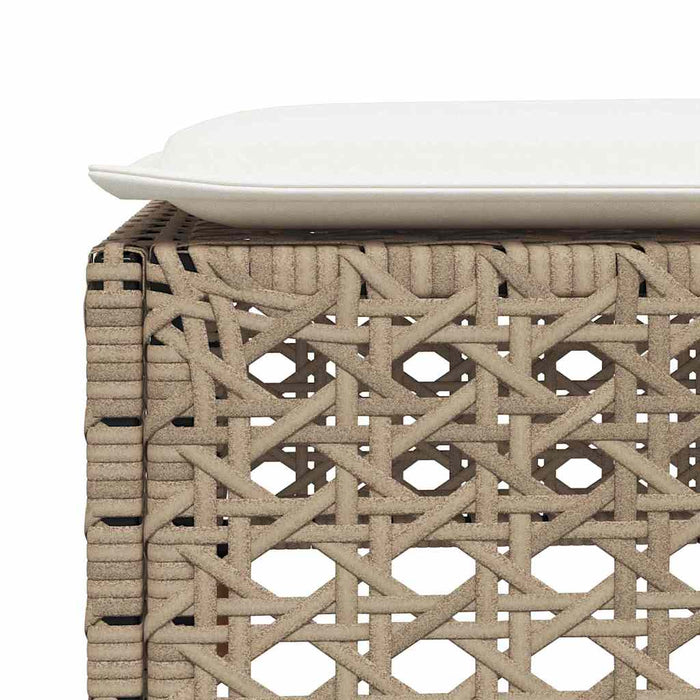 Set canapele de grădină cu perne, 5 piese, bej, poliratan - WALTI WALTI