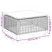 Set mobilier de grădină cu perne, 6 piese, negru, poliratan - WALTI WALTI